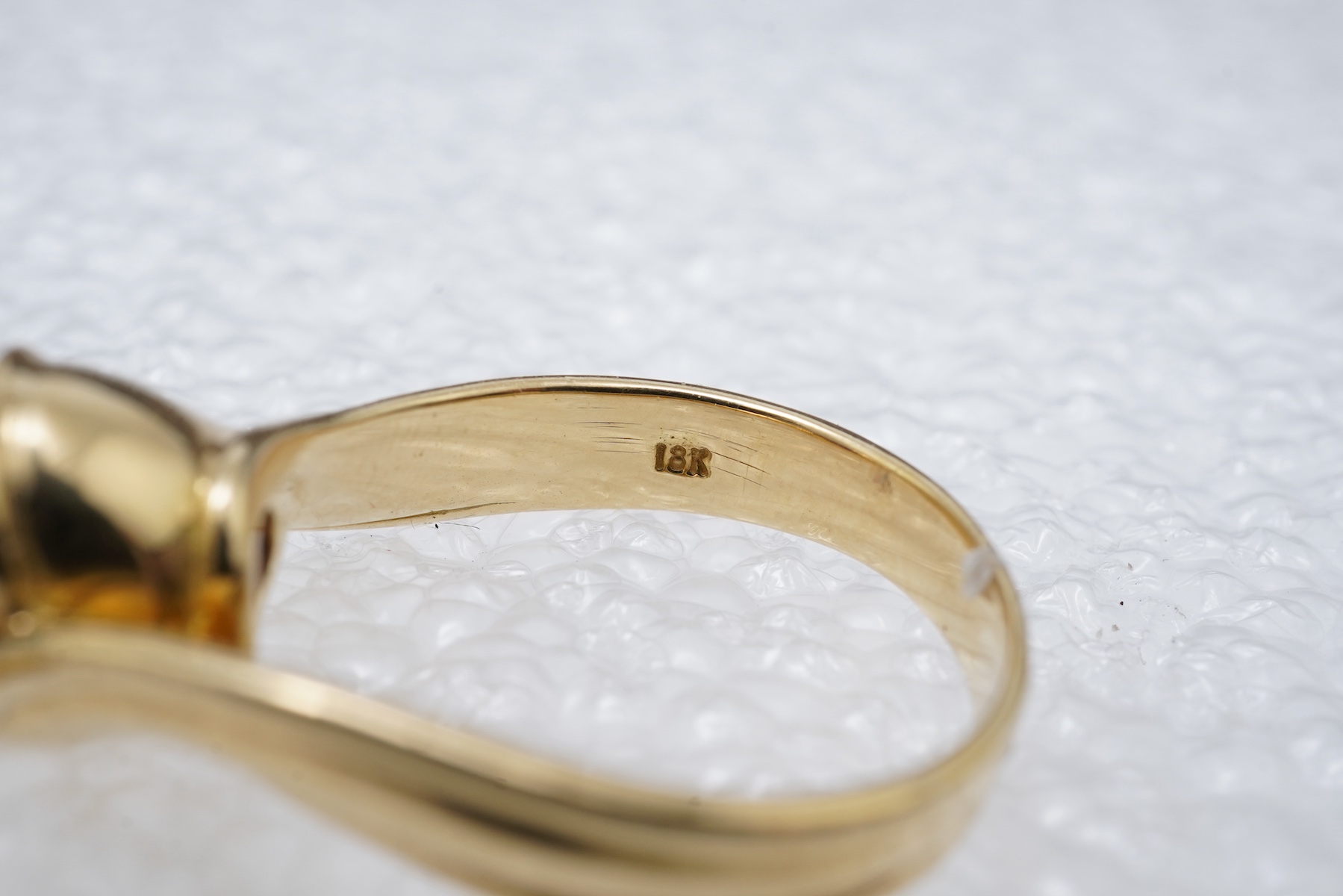 Angela Cummings, two gem-set rings, circa 1988